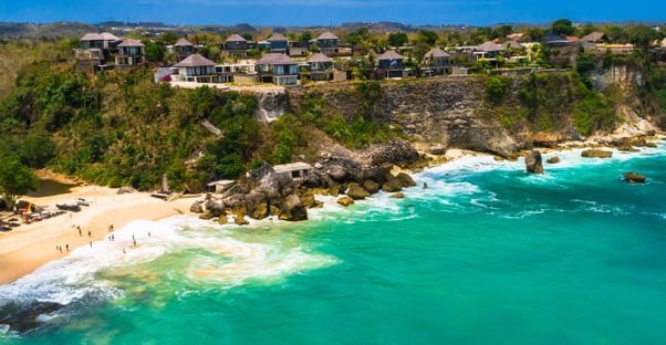 Praia de Balangan, Bukit, Indonésia