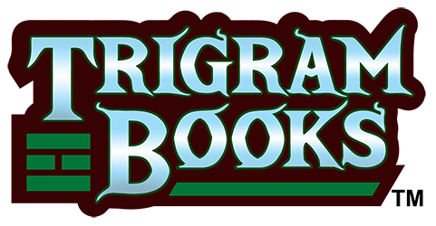 Trigram Books logo with three bars on left