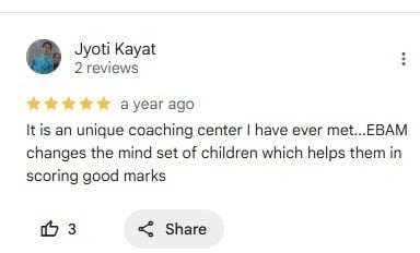 EBAM Coaching Classes - Student