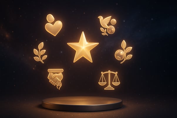 Imagem com os Valores da Stellar Nibs