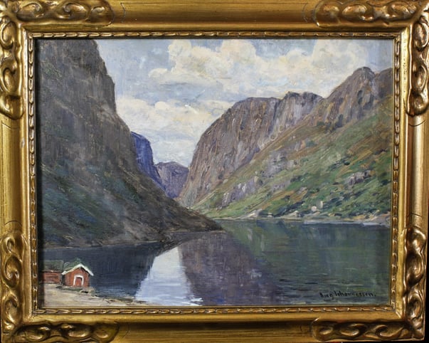 August Johannessen 1866-1944. Norway Ford