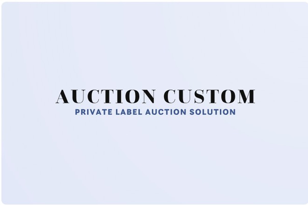 Auction Custom logo