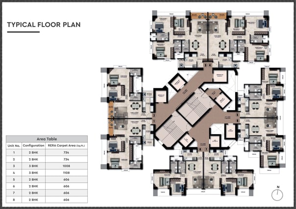 AMENITIES INSPIRA AURA BORIVALI WEST, INSPIRA AURA SAIBABA NAGAR BORIVALI WEST