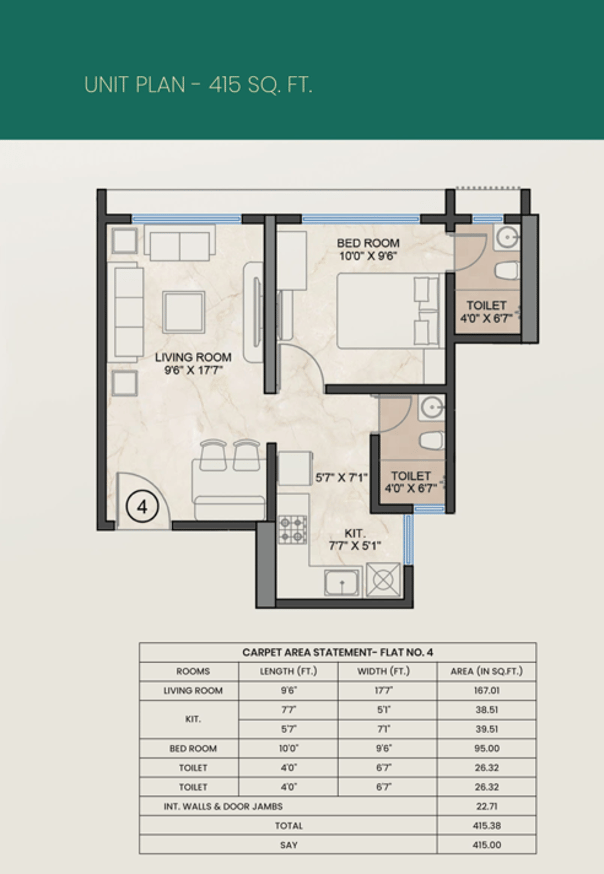 FLOOR PLANS PLATINUM CREST ANDHERI WEST, PLATINUM CREST UPPER JUHU ANDHERI WEST