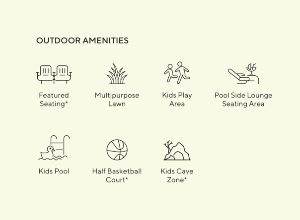 Amenities Chandak 34 Park Estate Goregaon East, Chandak 34 Park Estate, Yashwant Nagar, Goregaon West