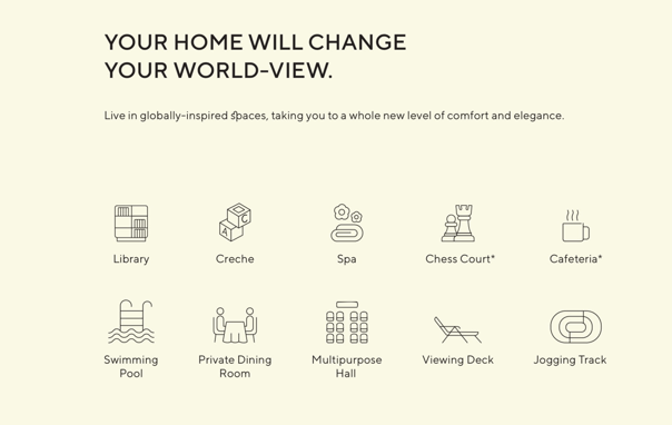 Amenities Chandak 34 Park Estate Goregaon East, Chandak 34 Park Estate, Yashwant Nagar, Goregaon West