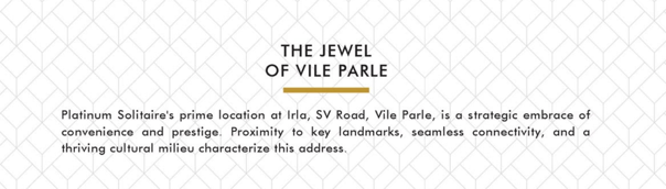 Location Platinum Solitaire Vile Parle East, Platinum Solitaire Irla