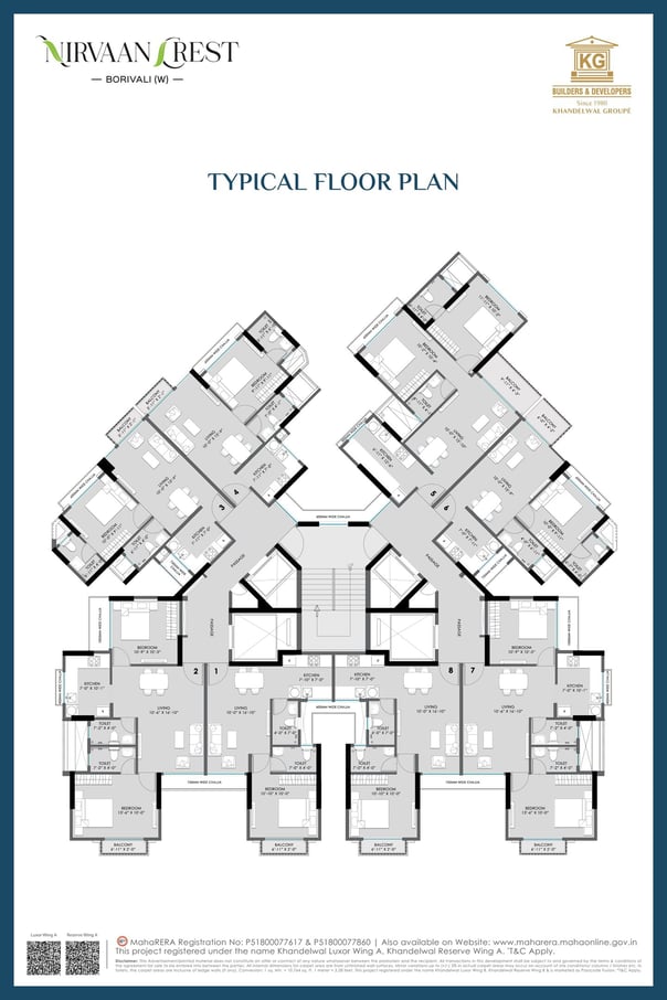 KAHNDELWAL NIRVAAN CREST BORIVALI WEST, PASSCODE NIRVAAN CREST BORIVALI WEST