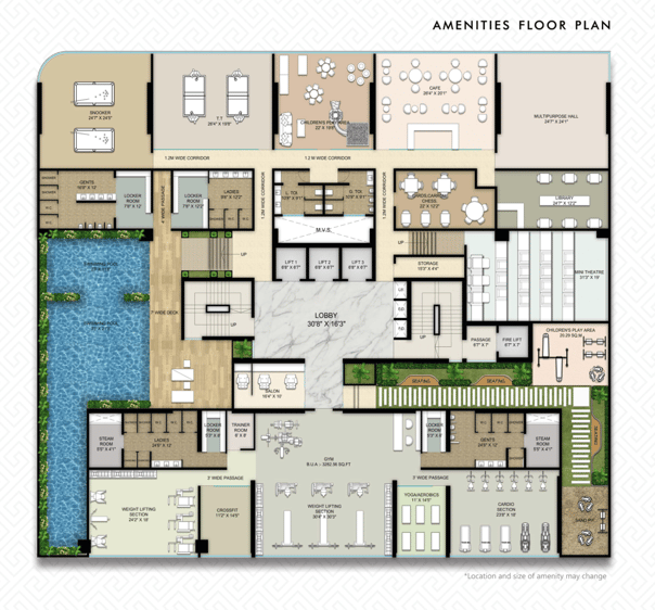 AMENITIES SONAM OPULENCE BHAYANDAR EAST, SONAM OPULENCE, GOLDEN NEST ROAD, BHAYANDAR EAST