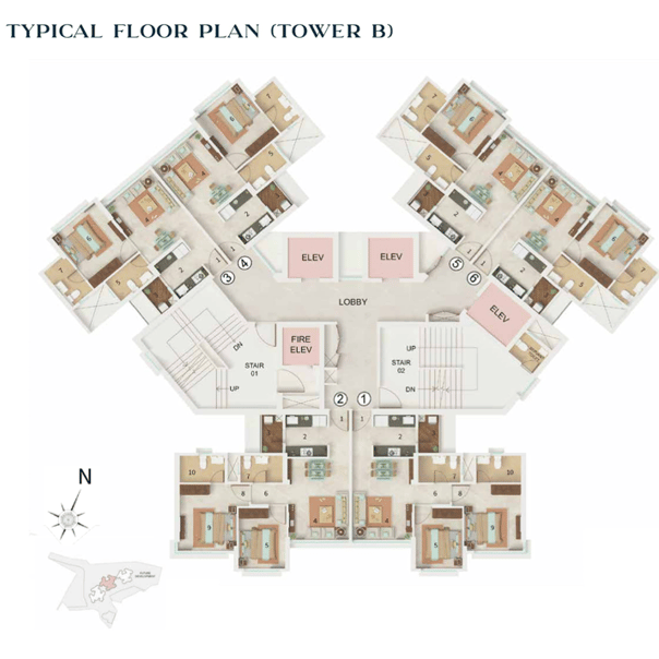 FLOOR PLANS DYNAMIX AVANYA DAHISAR EAST, DYNAMIX AVANYA WESTERN EXPRESS HIGHWAY & DAHISAR TOLL GATE, MUMBAI