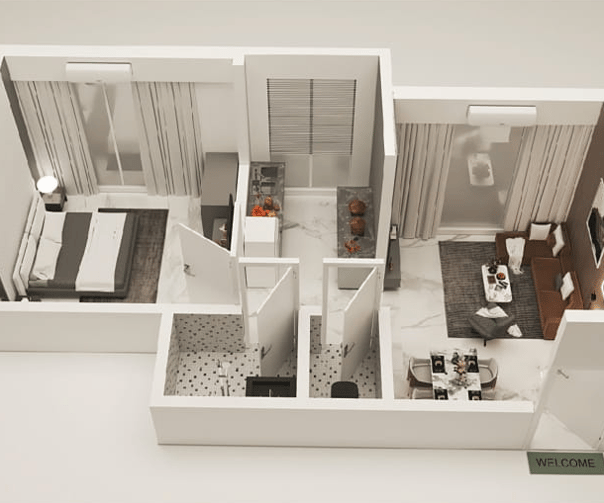 FLOOR PLAN BUDDHA HEIGHTS MIRA ROAD EAST