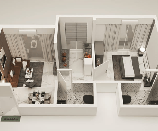 FLOOR PLAN BUDDHA HEIGHTS MIRA ROAD EAST
