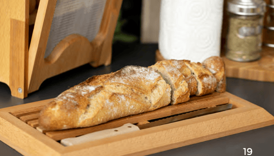 Roger Orfevre bread cutting board