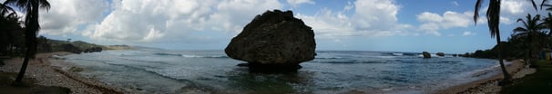 Bathsheba Beach in Barbados