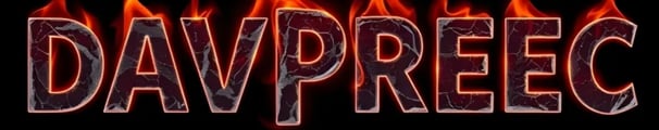 a firework with the word davpreec