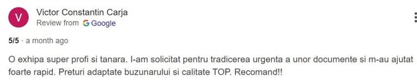 Traduk's Testimonials