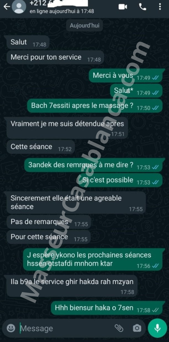 Massage pour femmes