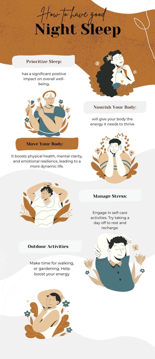 illustrative of how to sleep well