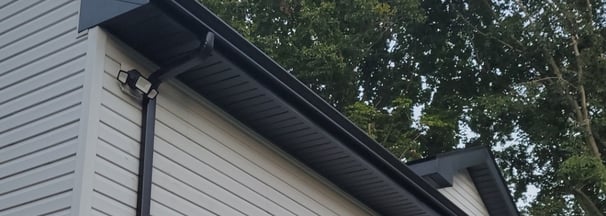 High-Quality Gutters on a house