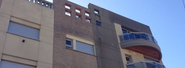 Edificio de vivienda en altura en Concordia. Arquitectura moderna y funcional