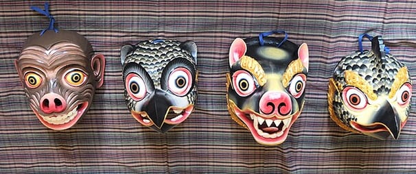 Traditional mask - Bhutan tour package