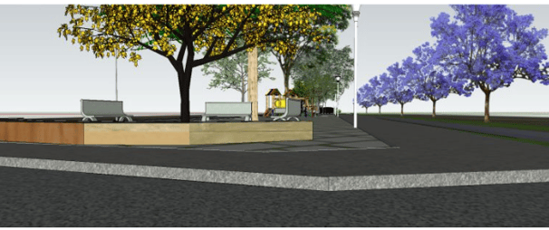 Projetos Paisagisticos em 3D para áreas Urbanas