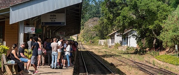 Ella railway station - Sri Lanka south west coast tour package