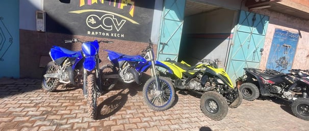 Excursion dans le désert en moto ou quad, une journée inoubliable