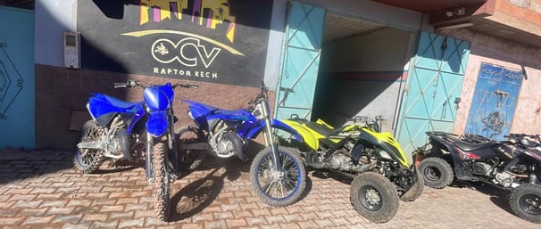 Excursion dans le désert en moto ou quad, une journée inoubliable