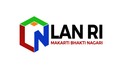 Logo LAN – Catering Andini melayani kegiatan pelatihan Pusjar SKMP LAN Makassar