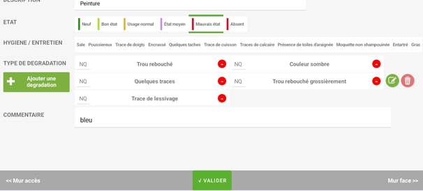 Notre logiciel dispose d’un vaste répertoire de dégradations, ce qui nous permet d’éviter les omissi