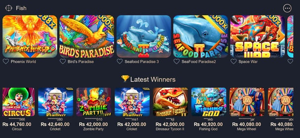 Fish Game: It is also the most liked game of Slots Pk in pakistan.