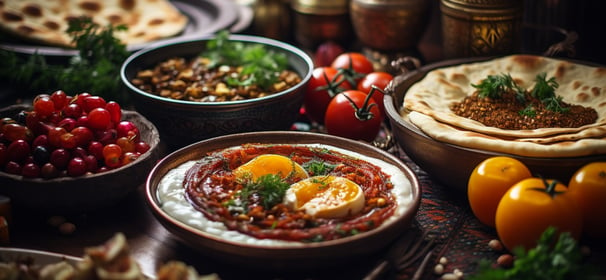 a traditional Turkish meze