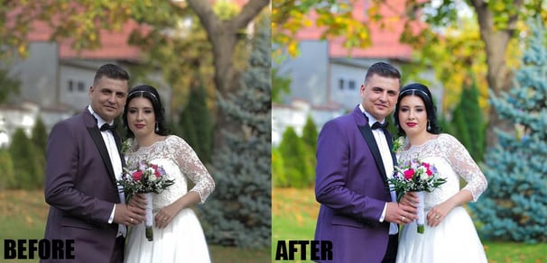 Culling and color correction