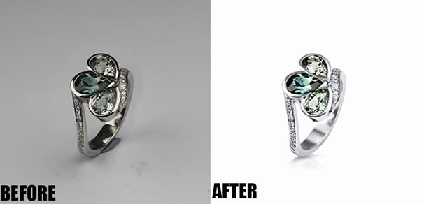 High-end Jewelry Retouching