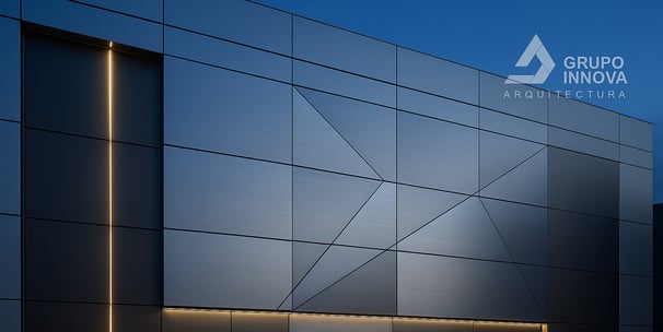 Diseñamos fachadas arquitectónicas en ACM, metal y vidrio para transformar la imagen de tu empresa