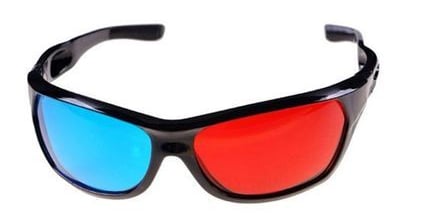 anaglyph glasses