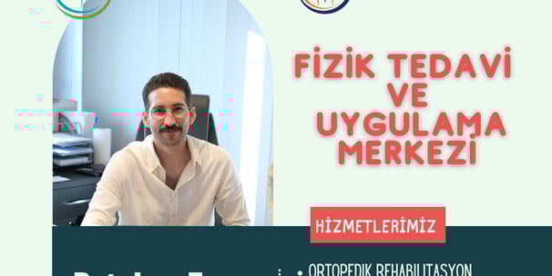 Kahramanmaraş’ta manuel terapi sunan Fizyoterapist Batuhan Topuz.