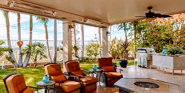 Custom Built patio cover Houston