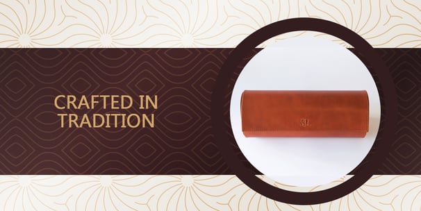 Premium Leather Watch Bracelet Travel Case | Handmade Watch Jewelry Storage Box