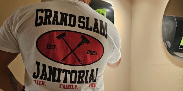 Eco-friendly commercial cleaning products used by Grand Slam Janitorial
