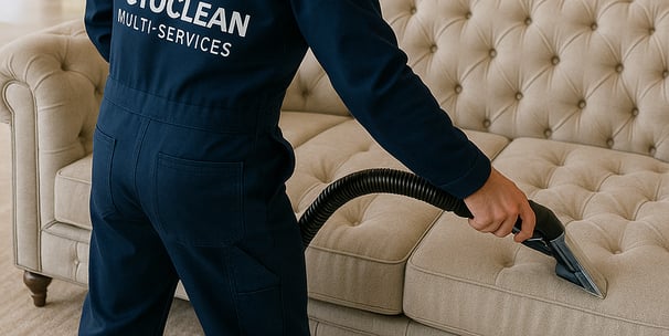 Nettoyage canapé tissu à La Ferté-Alais – OctoClean Multi-Services