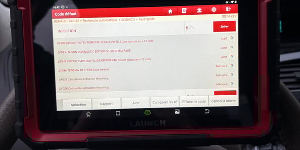 diagnostic automobile