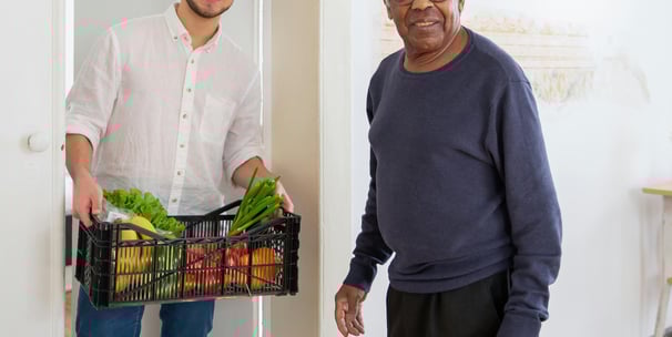 assisting elders and seniors with shopping