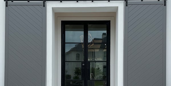 Flat Panel Diagonal rolling doors