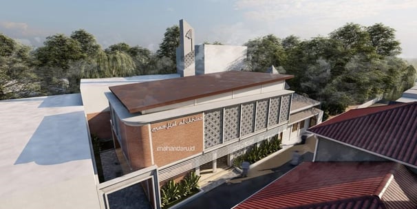 masjid al-ikhlas - jasa arsitek kontraktor bangunan