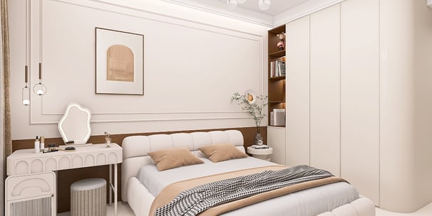 diseño de interiores y decoracion de habitacion 