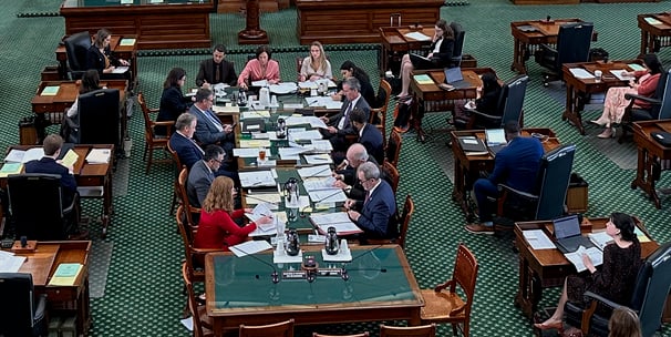 JD Key worked with members of Senate committees like this one to get important issues passed