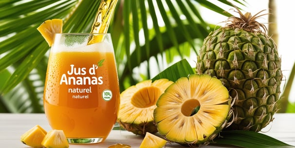 Jus d'ananas bio par NIMBA AGRO BUSINESS.