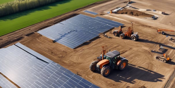 man in green safety vest standing under white structure